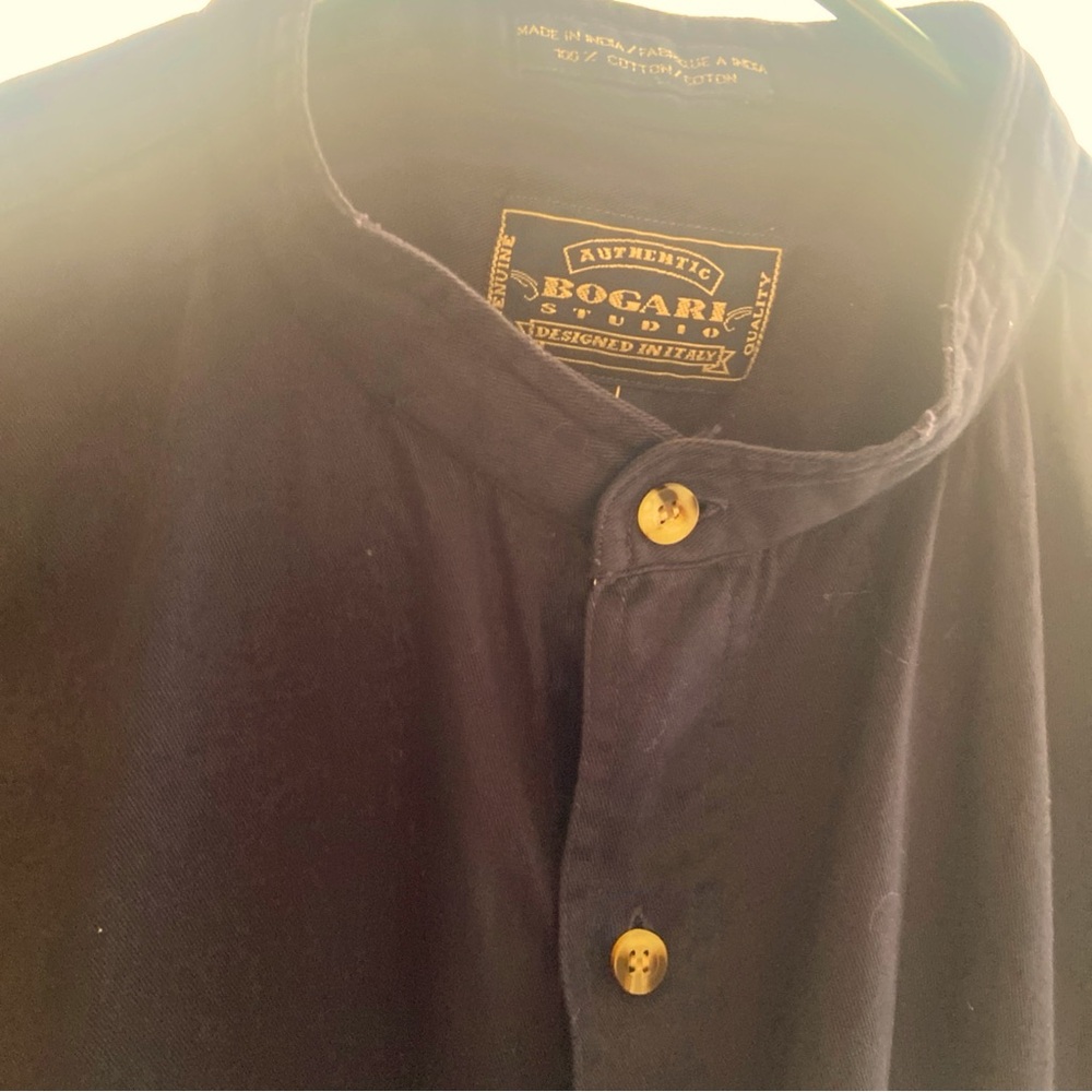 Bogari Men's Black Shirt
